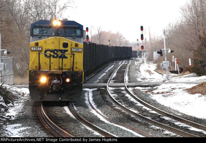 CSXT Unknown Shen Jan 14th 2011